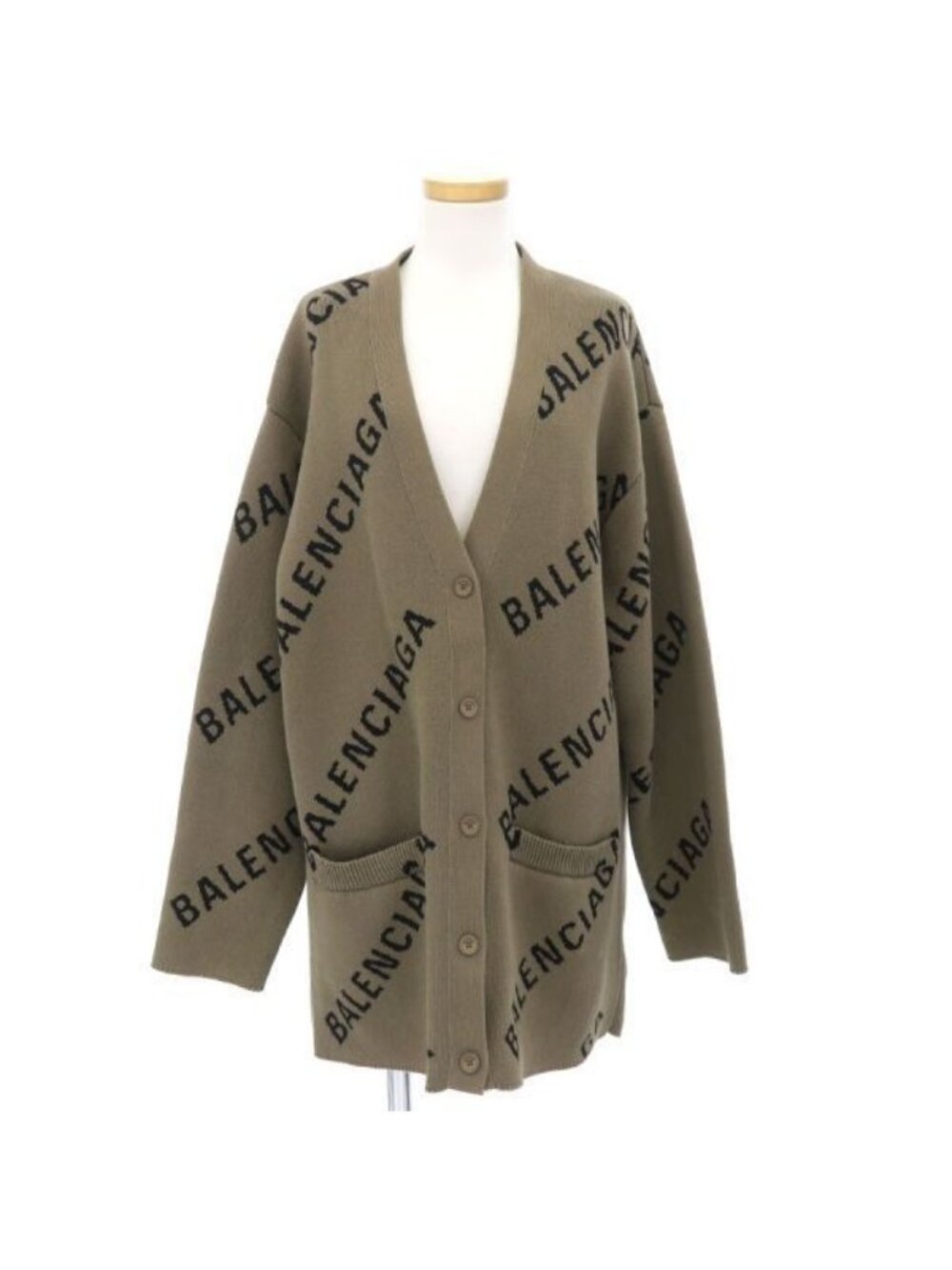 Balenciaga Cardigan Khaki